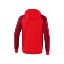 Erima Six Wings Trainingsjacke mit Kapuze rot/bordeaux