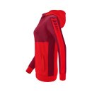 Erima Six Wings Trainingsjacke mit Kapuze Damen rot/bordeaux