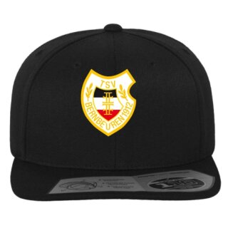 Snapback-Cap schwarz (gerade) inkl. Stick Vereinslogo