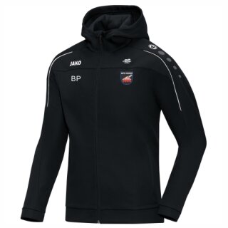 Trainingsjacke mit Kapuze inkl. Stick Vereinslogo/Druck Initialen