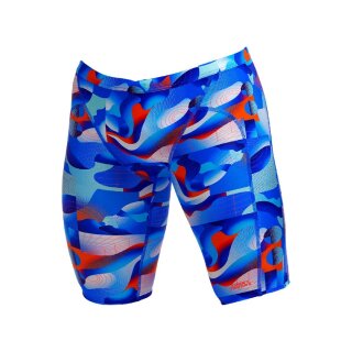 Funky Trunks M&auml;nner Badehose Jammers Battle Blue L