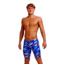 Funky Trunks M&auml;nner Badehose Jammers Battle Blue L