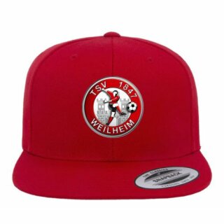 Snapback-Cap gerade inkl. Stick Vereinslogo